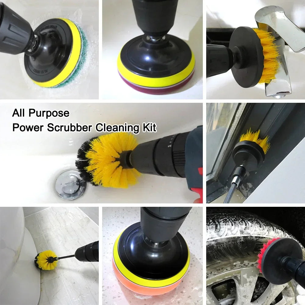 PowerScrub Pro: Electric Cleaning Brush for a Sparkling Bathroom - Electric Spin Scrubbers