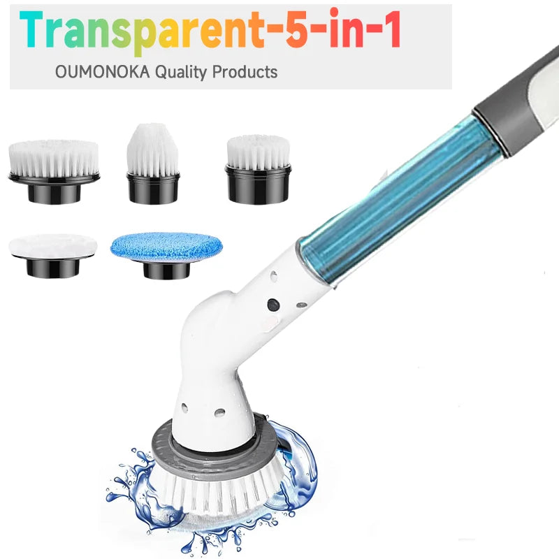 CleanEase Electric Scrubber – Power Through Dirt with Ease! - Electric Spin Scrubbers