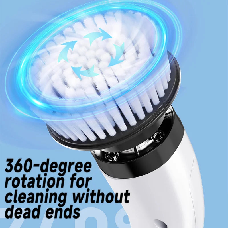 CleanEase Electric Scrubber – Power Through Dirt with Ease! - Electric Spin Scrubbers